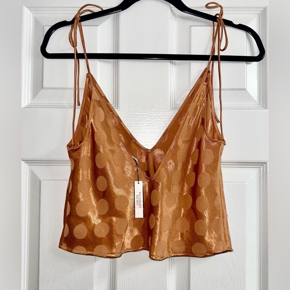 Victoria's Secret Polka Dot Top NWT XS - Picture 2 of 5